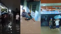 Banjir Melanda Bandar Lampung, Tinggi Air Capai Dada Orang Dewasa, Ratusan Rumah Terendam