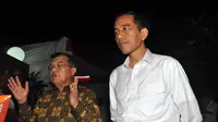 Kelompok Kerja (Pokja) Tim Transisi Jokowi-JK dibubarkan karena tugasnya membantu memberi masukan dan kebijakan untuk Pemerintahan Jokowi-JK mendatang telah selesai, Jakarta, (28/9/14). (Liputan6.com/Miftahul Hayat) 