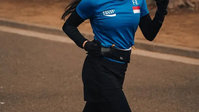 Intip Gaya Sporty Febby Rastanty Saat Berolahraga, Super Stylish!