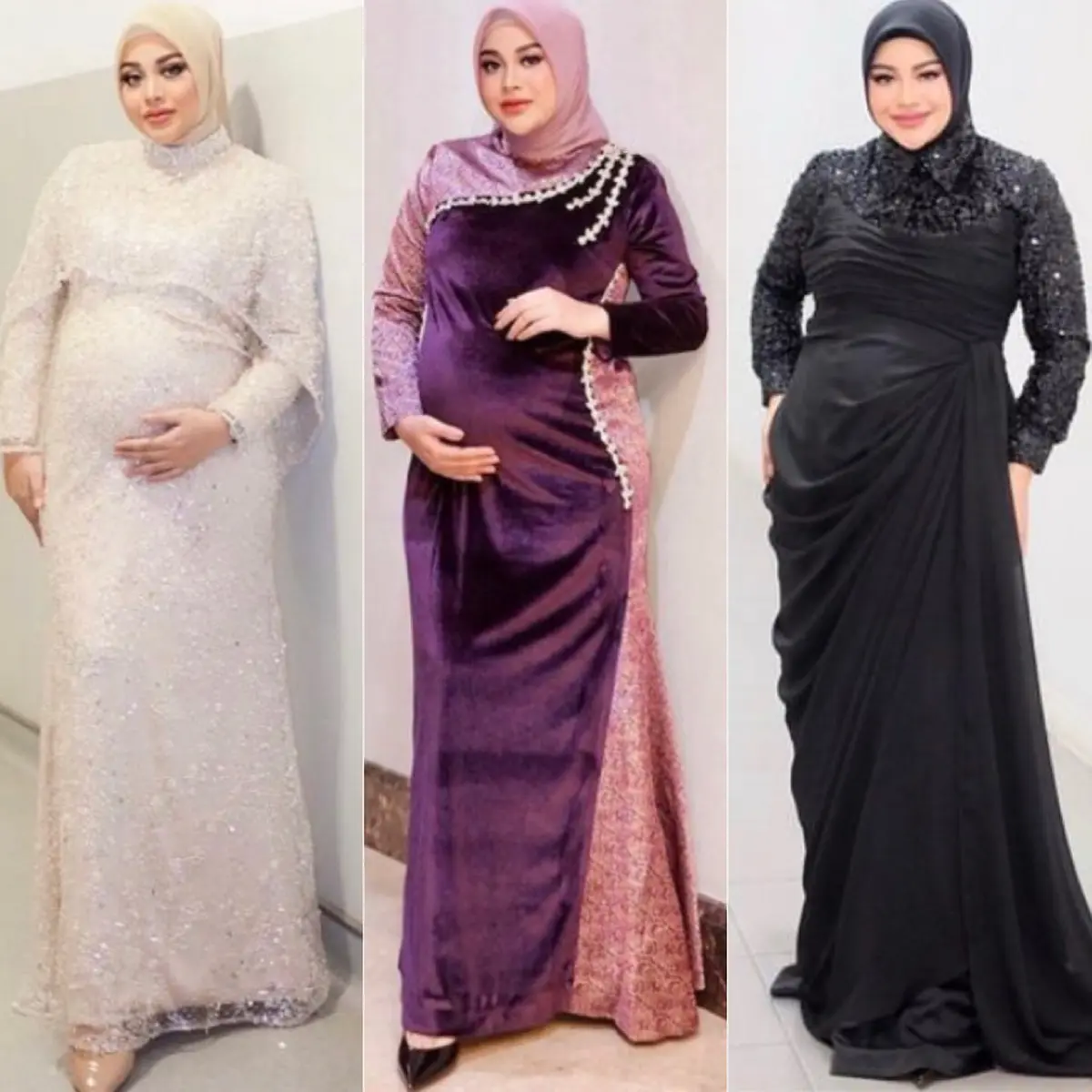 Dress kondangan outlet ibu hamil