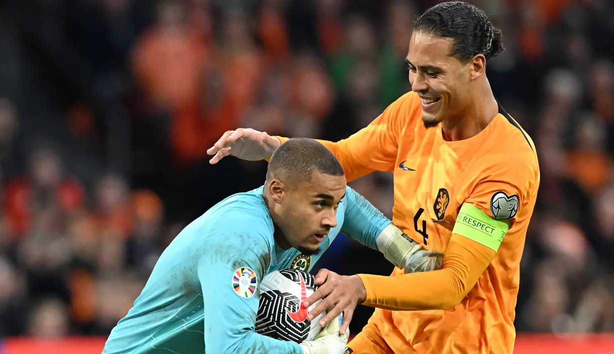 Belanda menang tipis, tapi itu sudah cukup bagi mereka untuk mengamankan tiket ke Euro 2024 dengan satu laga tersisa di babak kualifikasi. (Wout Weghorst)
