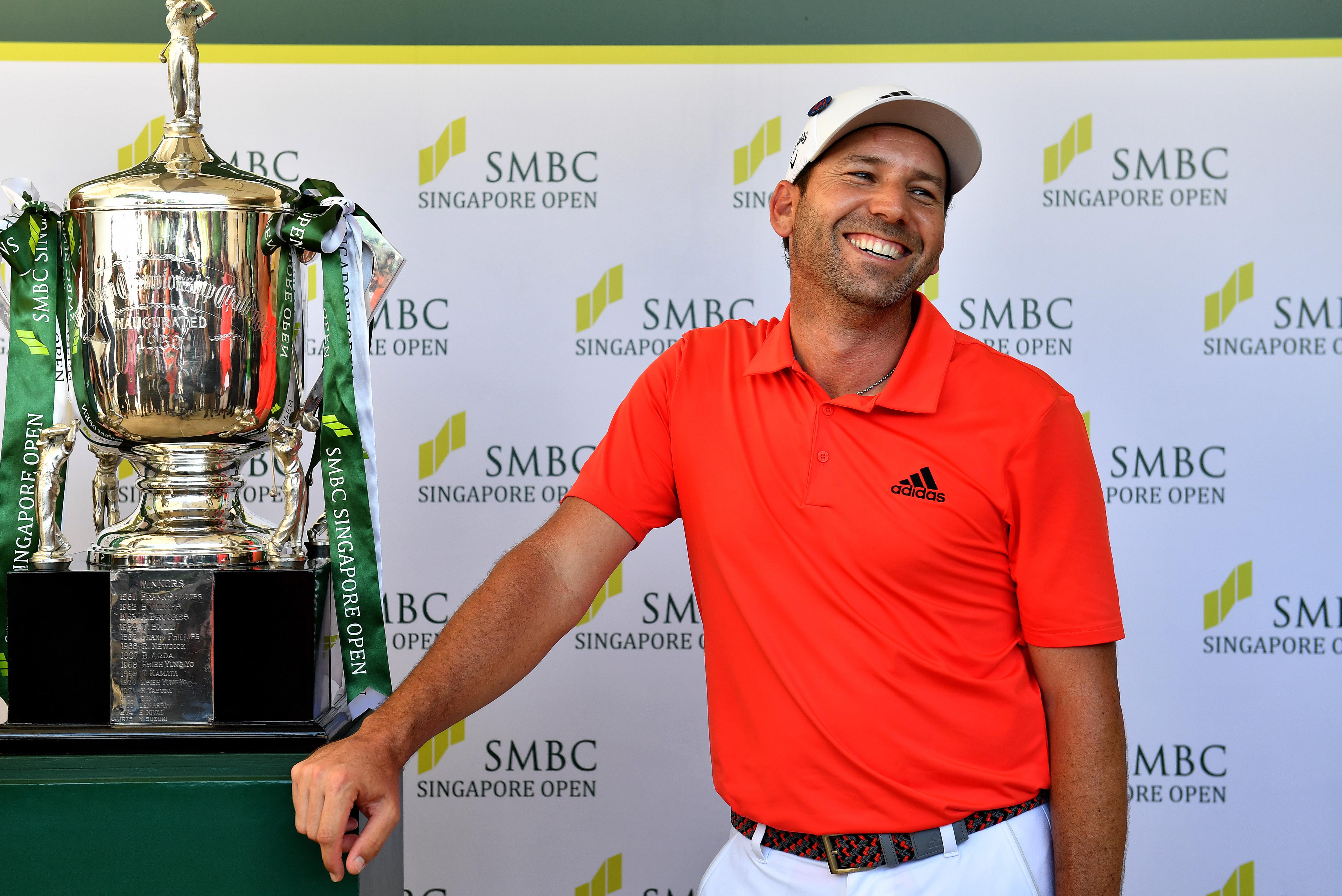 Sergio Garcia termotivasi dengan pernikahannya saat menjuarai SMBC Singapore Open 2018 (istimewa)