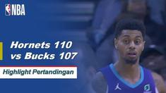 Kemba Walker and Jeremy Lamb both drop 21 points in a close win over the Bucks 110-107