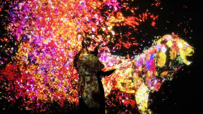 Pameran seni teamLab akan hadir di Indonesia