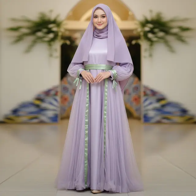 9 Kombinasi Warna Tile dan Satin untuk Baju Lebaran 2026, Elegan di Hari Raya
