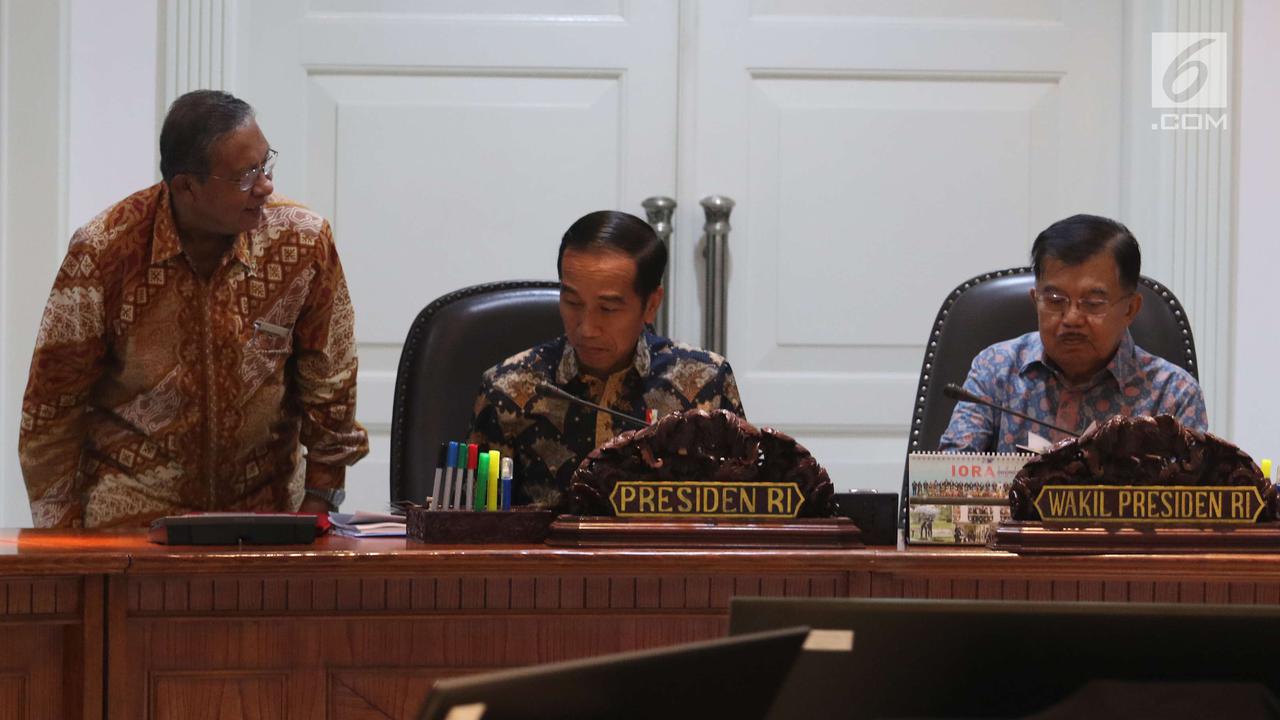 Presiden Jokowi Pimpin Ratas Persiapan Asian Games 2018