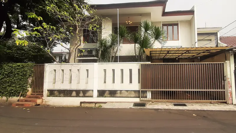 Rumah Dinas Kadiv Propam Polri, Irjen Ferdy Sambo di Kompleks Polri RT 5/RW 1, Duren Tiga Jakarta Selatan, yang menjadi lokasi adu tembak polisi