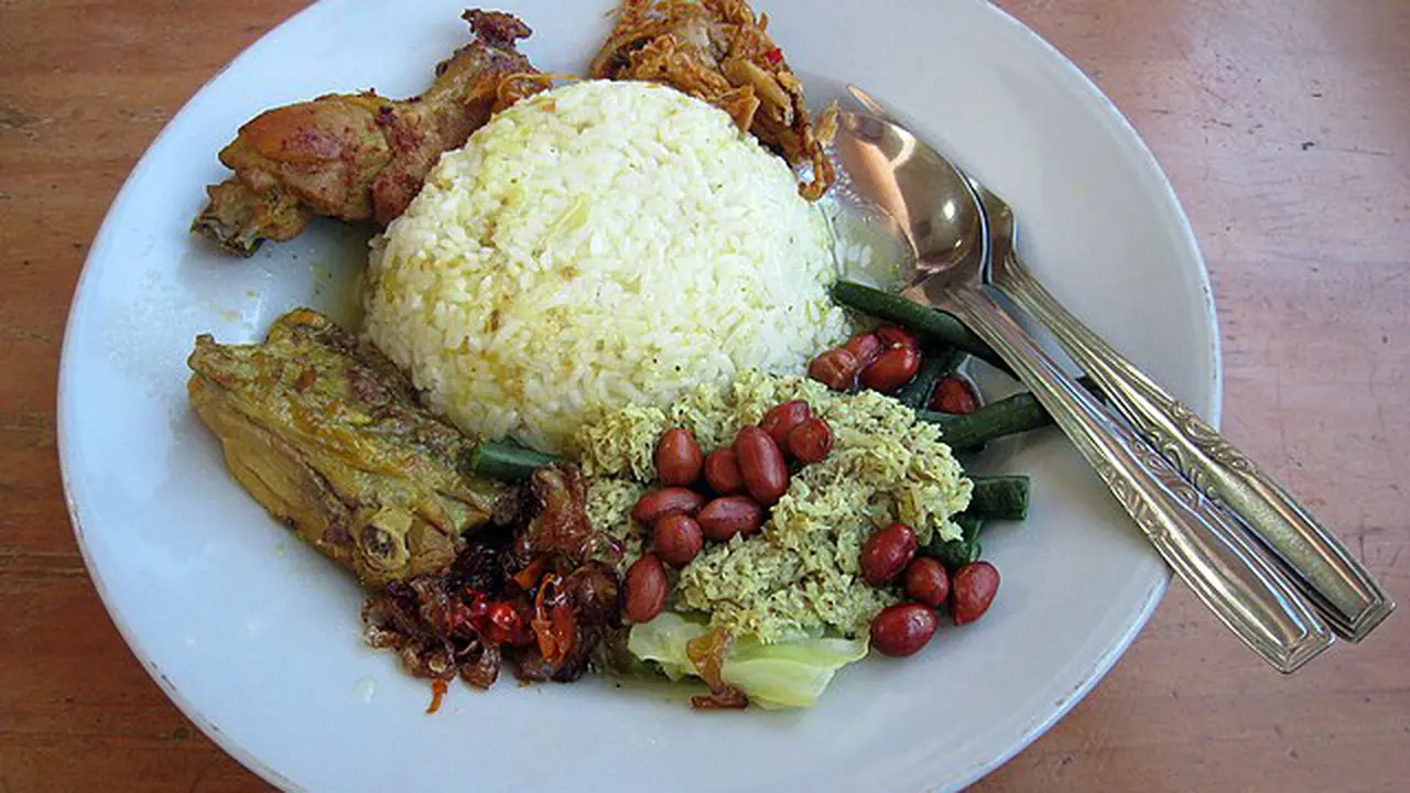 Ilustrasi Nasi Campur
