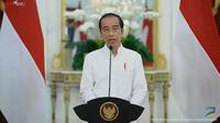 Presiden Joko Widodo (Jokowi) dalam UOB Economic Outlook 2022, Rabu (15/9/2021).