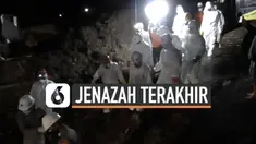 Tim SAR akhirnya berhasil mengevakuasi jenazah terakhir korban musibah longsor di Sumedang Jawa Barat. Total korban tewas yang sudah ditemukan berjumlah 40.
