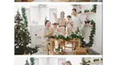 Pemotretan keluarga Ahok bertema Natal, ceria bareng dua buah hati. (Sumber: Instagram/basukibtp)