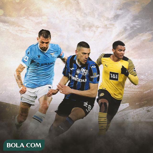 Ilustrasi - Francesco Acerbi, Merih Demiral, Manuel Akanji