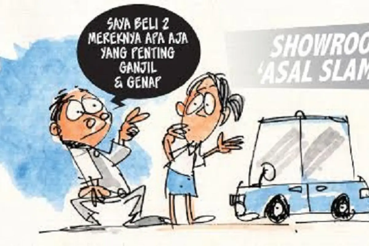 kartun ganjil genap