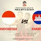 Jadwal Piala AFF U-22 2019, Indonesia vs Kamboja. (Bola.com/Dody Iryawan)