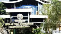 Sekolah Tinggi Kewirausahaan Selamat Pagi Indonesia (STK SPI) di Kota Batu, resmi tidak beroperasi. (Dian Kurniawan/Liputan6.com)