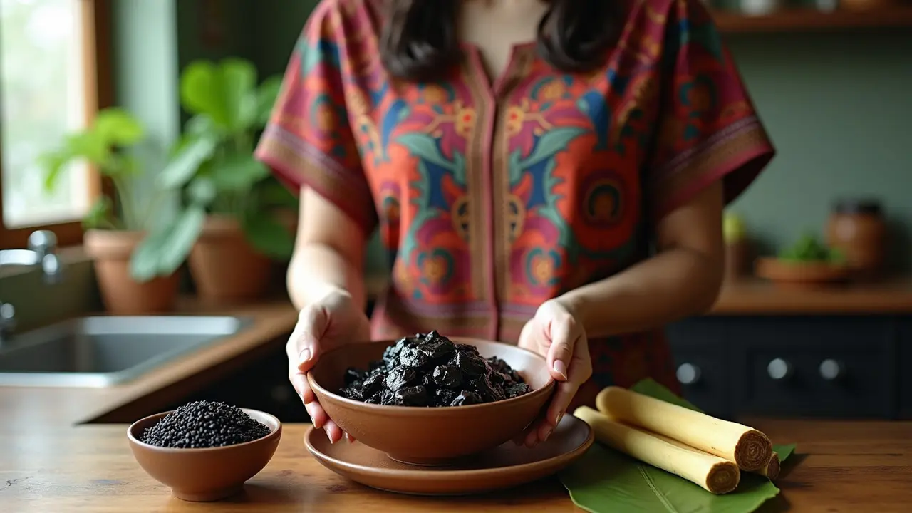 cara membuat tape ketan hitam