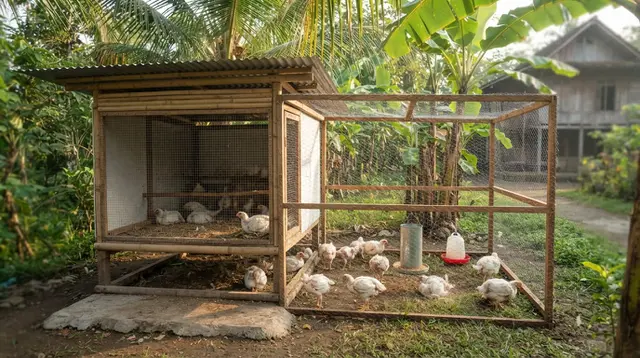 Cara Menentukan Luas Kandang Ayam untuk 10 Ekor di Lahan Terbatas, Jangan Asal Sempit