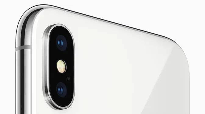 iPhone X usung kamera ganda dengan teknologi Optical Image Stabilization di kedua lensa. (Doc: Apple)