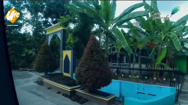 Rumah Arie Untung di Klaten. (Foto: Tangkapan layar YouTube Cerita Untungs)