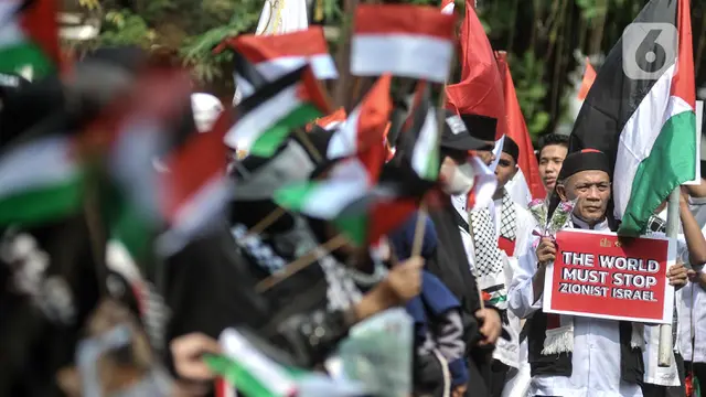Aksi Damai Solidaritas untuk Palestina