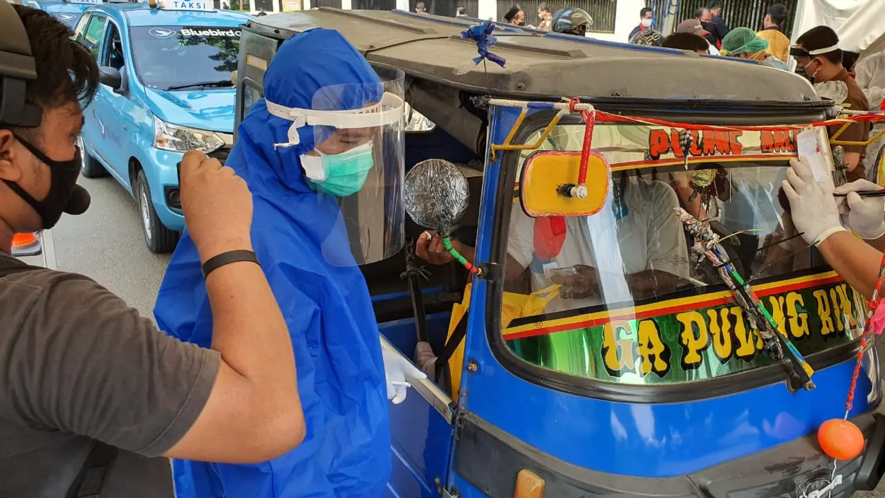 Kejaksaan Agung melakukan kegiatan rapid test virus Corona atau Covid-19. (Foto: dokumentasi Kejagung)