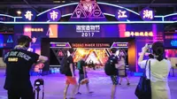 Alibaba Group, salah satu perusahaan e-commerce terbesar di dunia menggelar pameran Taobao Maker Festival. (Zulfi/Liputan6.com)