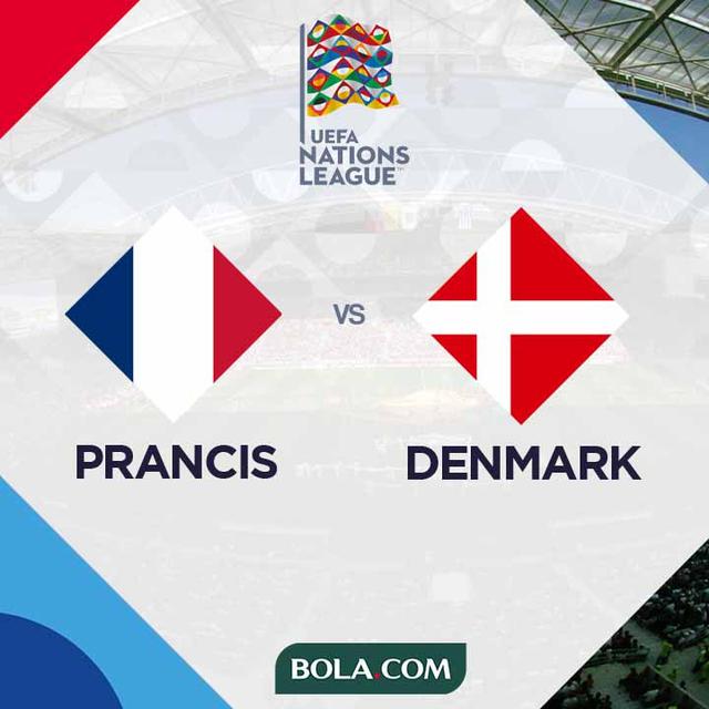 UEFA Nations League - Prancis Vs Denmark