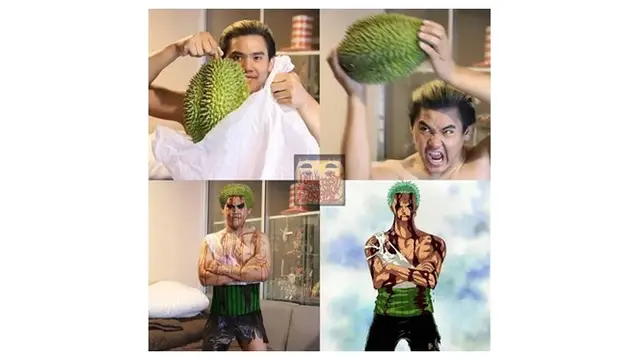 6 Cosplay Low Budget Jadi Zoro dan Sanji Ini Kreatif, Bikin Ngakak