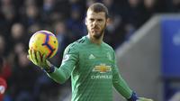 1. David de Gea (Kiper) – Penjaga gawang timnas Spanyol ini diboyong Sir Alex Ferguson pada musim panas 2011 dari Atletico Madrid. Sang pemain didatangkan untuk menggantikan Edwin van der Sar yang pensiun pada 28 Mei 2011. (AP/Rui Vieira)