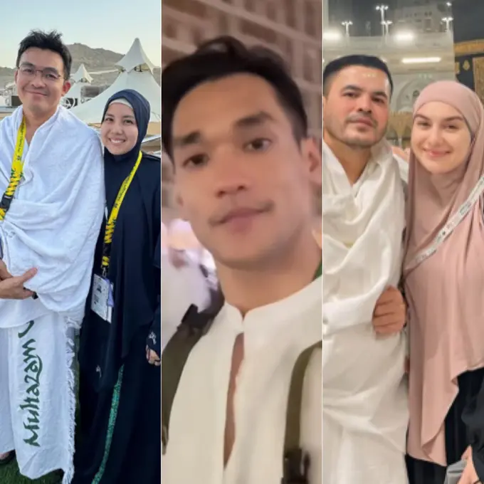 Tampilan Artis Melaksanakan Haji 2025