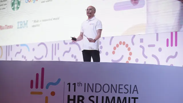 Foto: HR Director PT ANTAM Tbk Paparkan Pengembangan SDM  Industri Tambang di HR Summit 2019