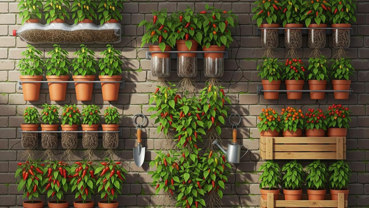 Cara Menanam Cabai di Tembok, Solusi Efektif untuk Lahan Sempit