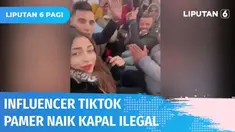 Inilah dua influencer TikTok Tunisia dikecam warga gegara bagikan video penyeberangan kapal ilegal. Chaima Ben Mahmoud nampak tanpa beban melintasi Mediterania, padahal rute tersebut dikenal paling mematikan di dunia.