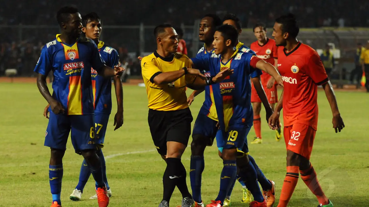 Di GBK, Persija Dipermalukan Arema Cronus 0-1
