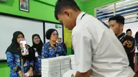 Gandeng Swasta, Sudin Pendidikan Jaksel Sosialisasikan Program Makan Bergizi Gratis di SMPN 161
