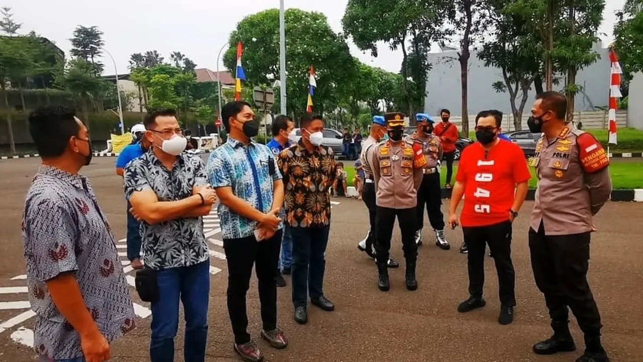 Polres Metro Jakarta Barat mengandeng aktor Ari Wibowo
