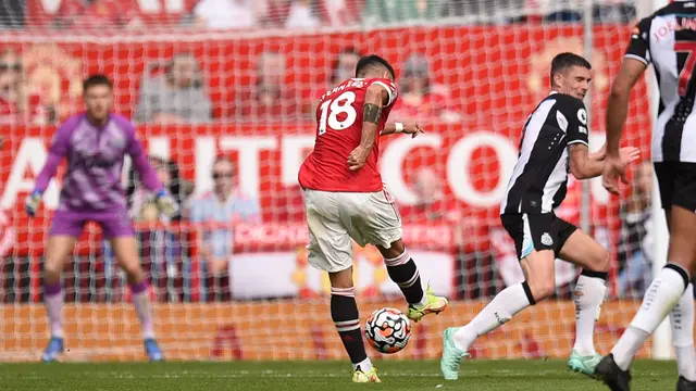 Foto: Goks, Ini Dia Aksi Comeback Cristiano Ronaldo dan Cetak Dua Gol buat Manchester United di Liga Inggris