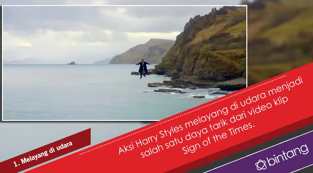 5 Hal Menarik di Video Klip Harry Styles, Sign of the Times. (Foto: YouTube/HarryStylesVEVO, Desain: Nurman Abdul Hakim/Bintang.com)