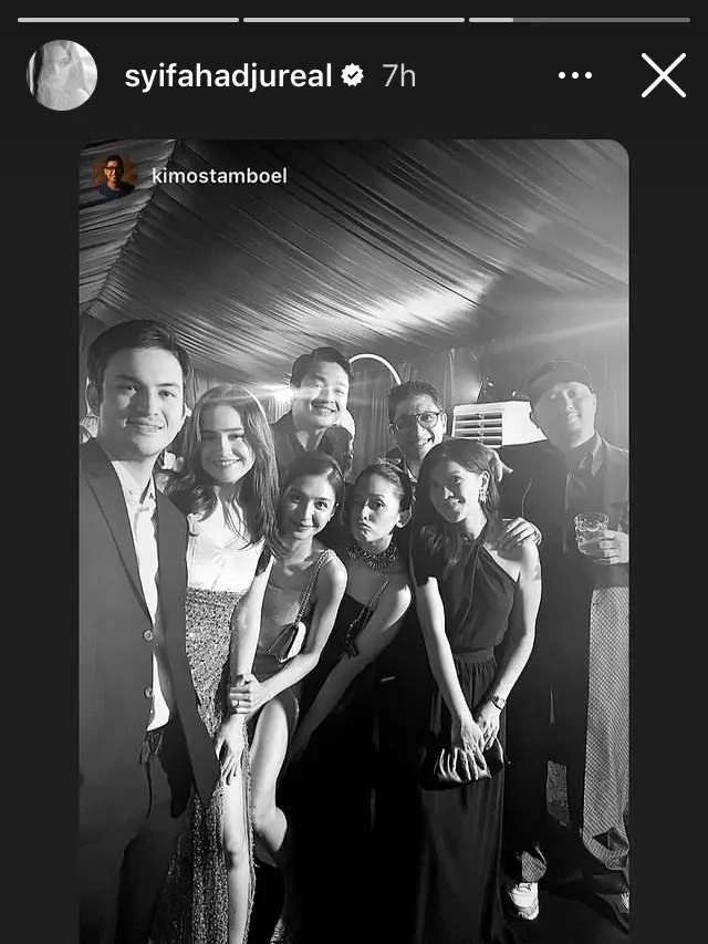 Pesta ultah Manoj Punjabi ke-50 bertema The Greatest Showman di Bali (Foto: Instagram @syifahadjureal)