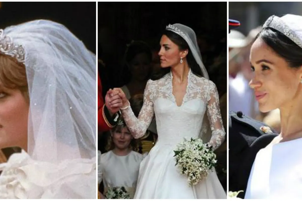 Putri Diana, Kate Middleton, Meghan Markle