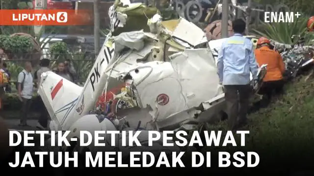 Seorang warga ceritakan kesaksiannya saat pesawat capung jatuh dan meledak di BSD Minggu (19/5). Tiga orang meninggal dunia dalam kecelakaan ini.