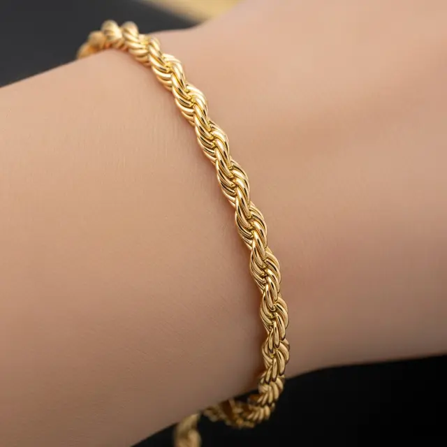 Rekomendasi Gelang Emas Tipis tapi Kuat