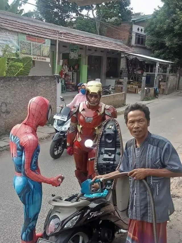avengers jadi orang biasa