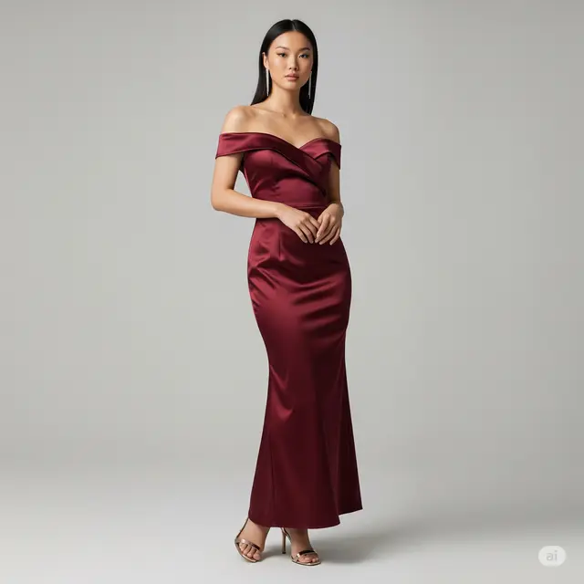 12 Desain Baju Kondangan Satin Modern dan Elegan untuk Tampil Memukau