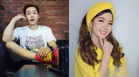 YouTuber Korea Ujung Oppa (kiri). Kania Permatasari Bintang Pantura 5 (kanan). (Instagram/@hwangwoojoong/@kania_permatasari)