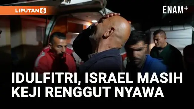VIDEO: Suasana Idulfitri, 5 Warga Gaza Tewas Digempur Israel