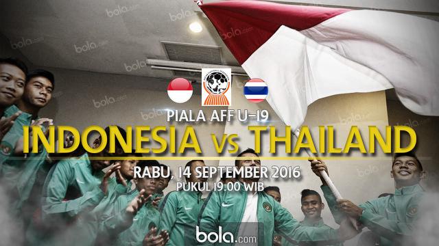 Piala AFF U-19_Indonesia Vs Thailand (Bola.com/Adreanus Titus)