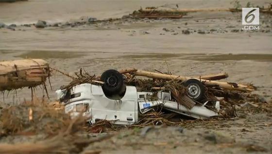 Banjir Bandang di Jepang, 4 Orang Ditemukan Tewas
