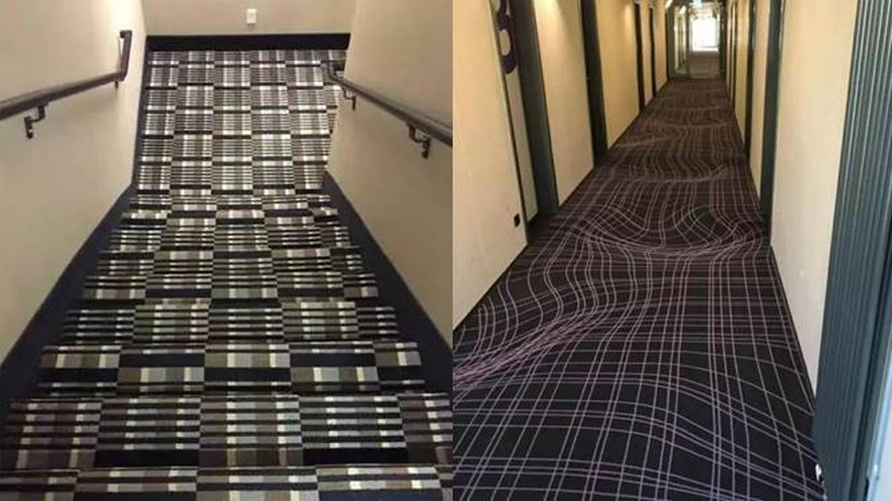 10 Potret Desain Karpet Nyeleneh, Motifnya Bikin Bingung