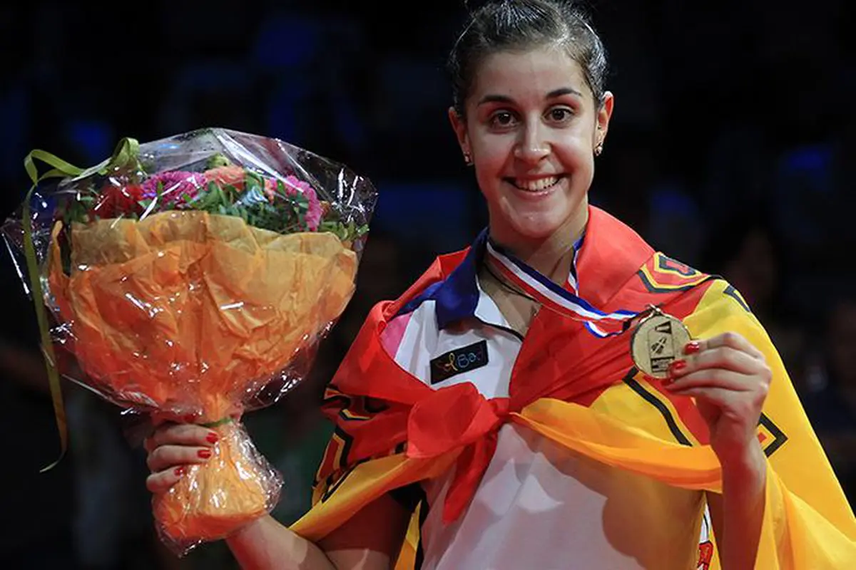 Juara Dunia 2014 Bulu Tangkis Tunggal Putri 2014 Carolina Marin
